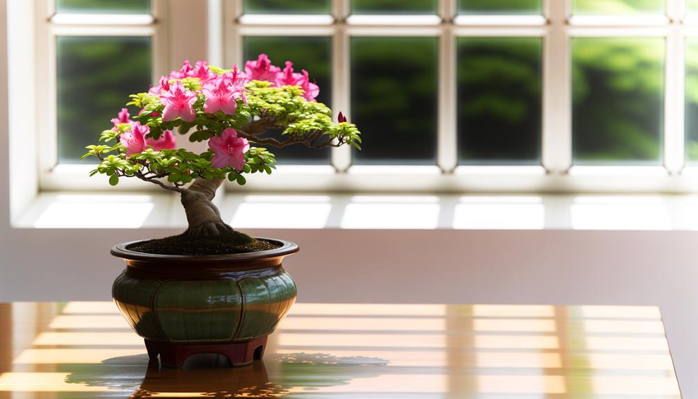 azalea bonsai indoors care