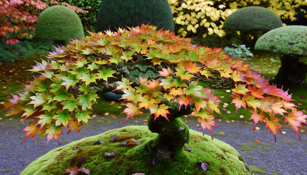 bonsai tree color change