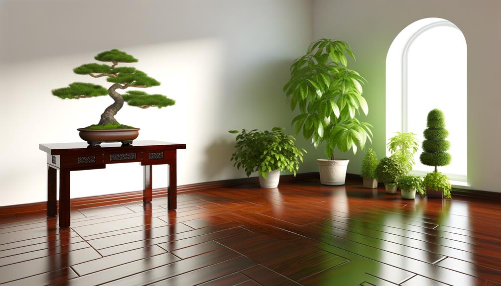 bonsai trees air purification