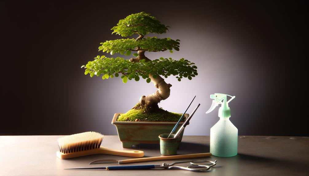 caring for miniature trees