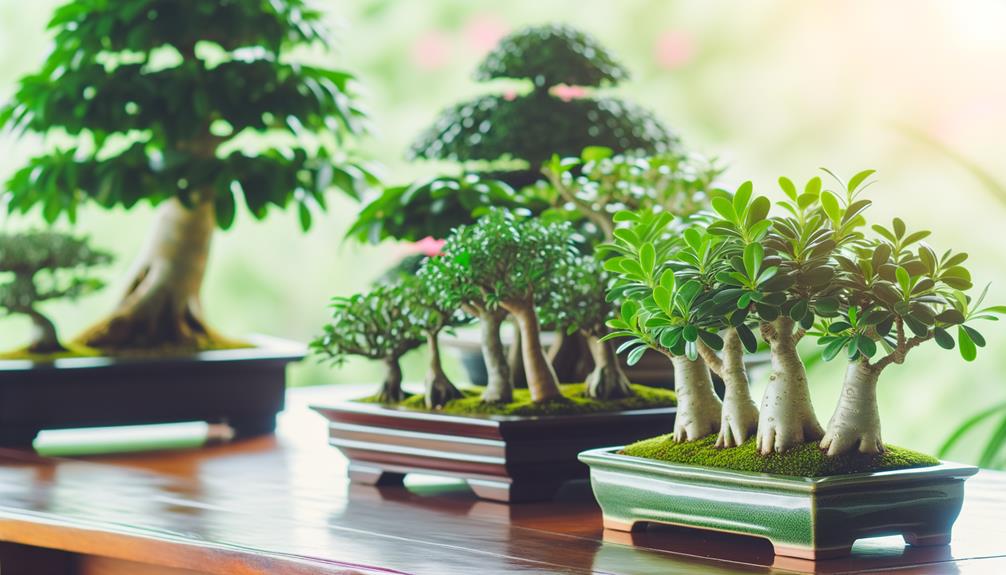 exploring popular bonsai species