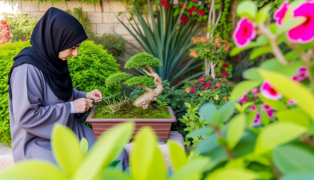 gardening with precision tools