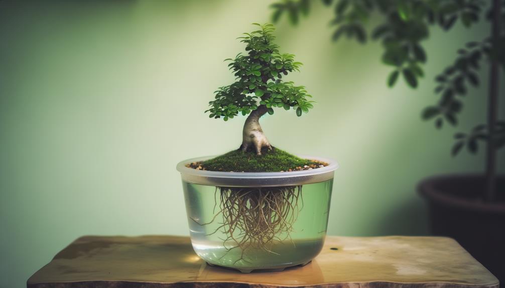 growing bonsai without soil