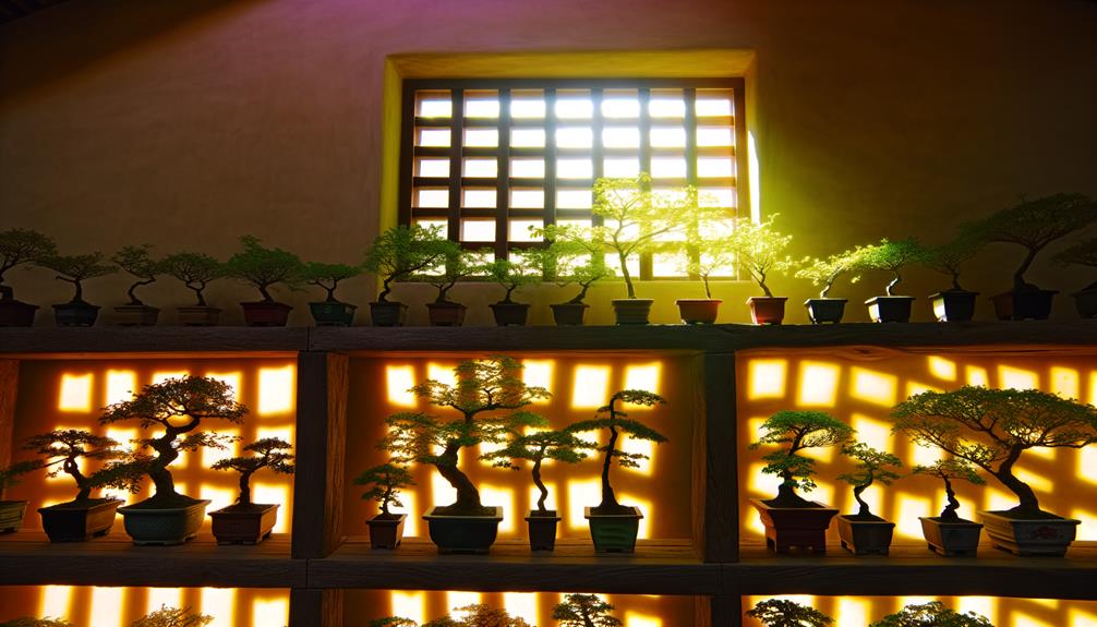 indoor bonsai lighting needs