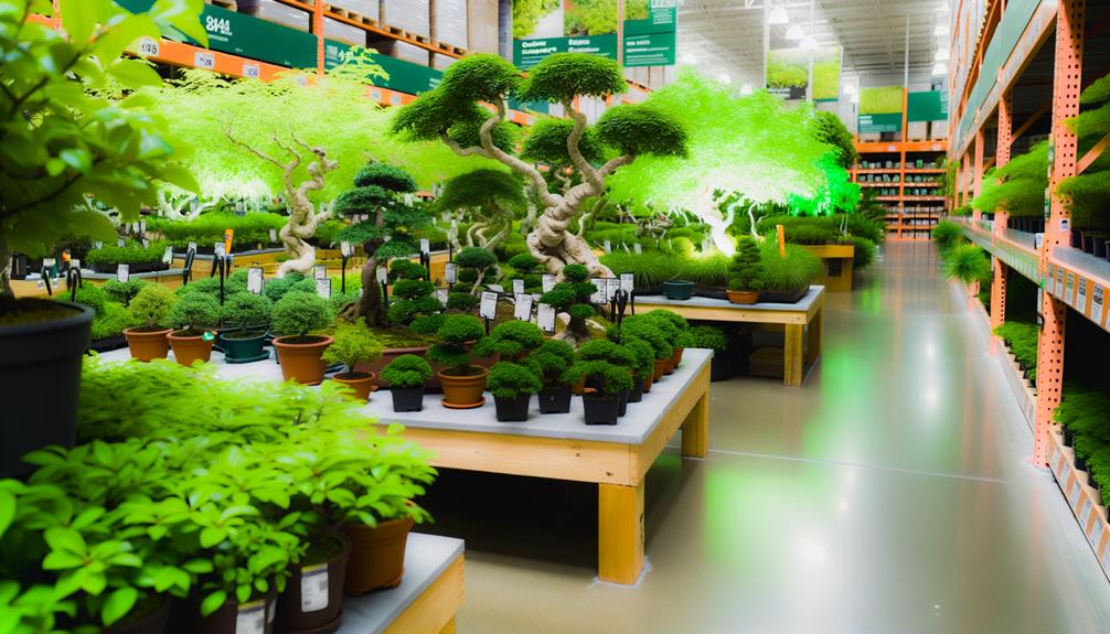 lowes does sell bonsai