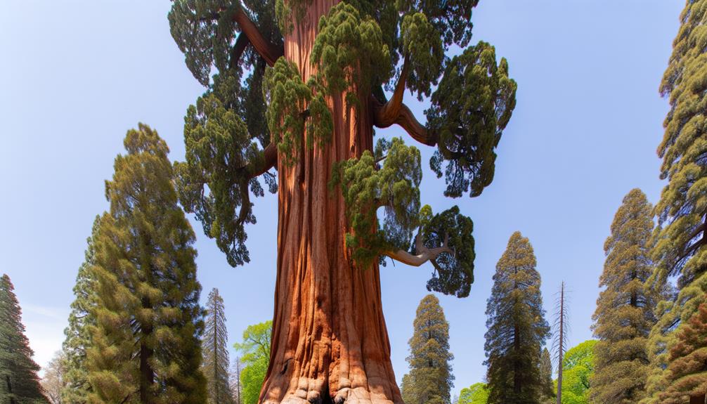 majestic towering ancient trees