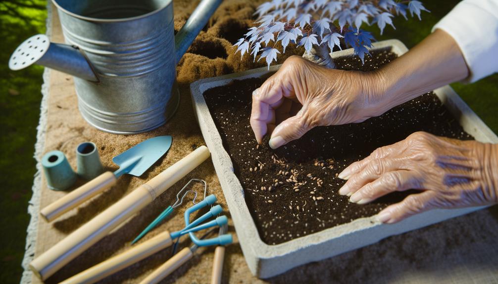 planting in fresh soil