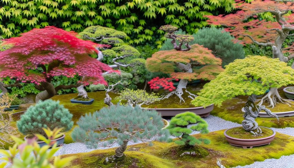 popular bonsai tree species