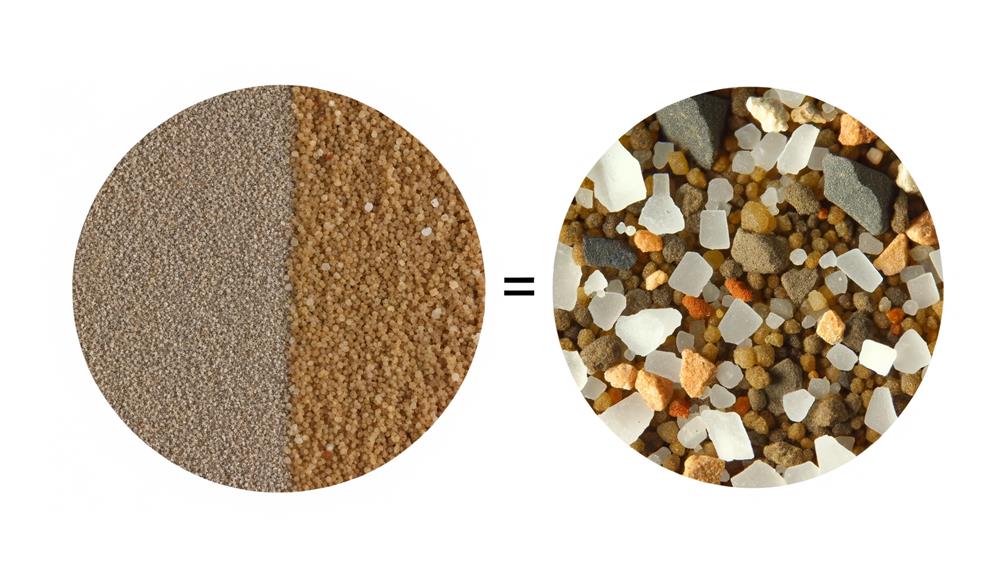 soil composition analysis contrast