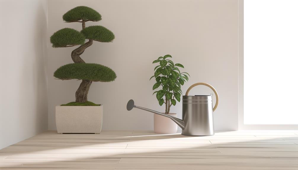 specialized watering cans for bonsai